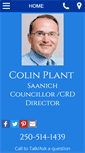 Mobile Screenshot of colinplant.com